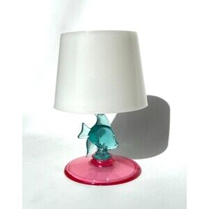 1990s Fish Fairy Lamp, Plastic Candlelight Holder (Tea Lights)